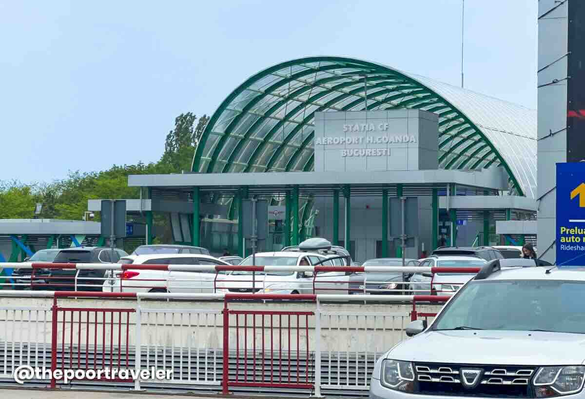 Aeroport Henri Coandă T1 Train Station 1
