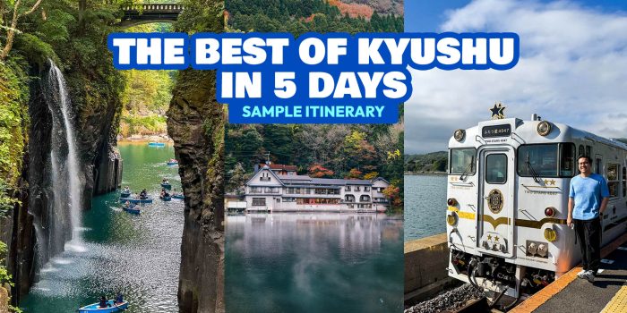 Beyond Fukuoka: Sample 5-Day Itinerary using JR Kyushu Rail Pass