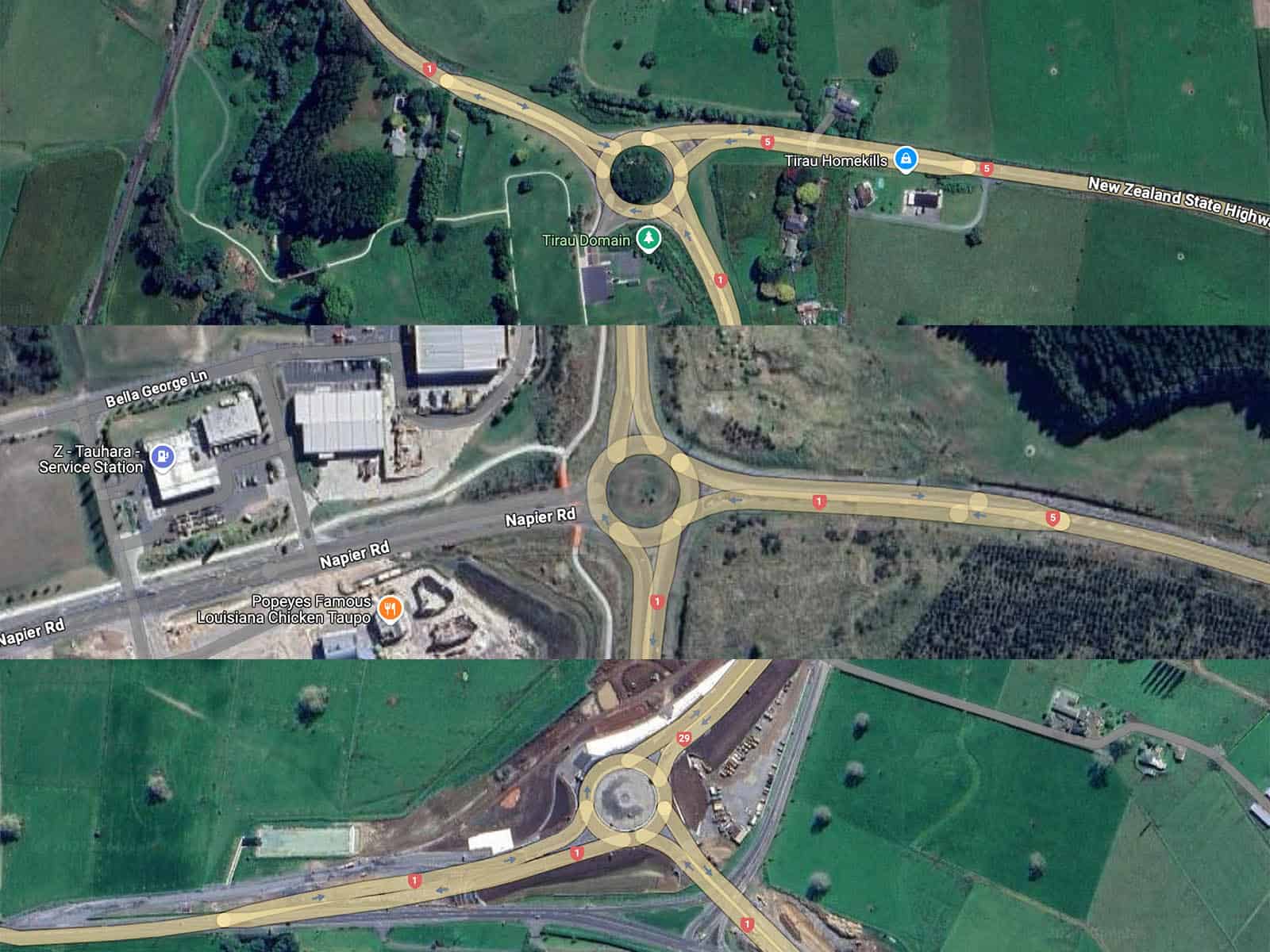 New Zealand Roundabouts