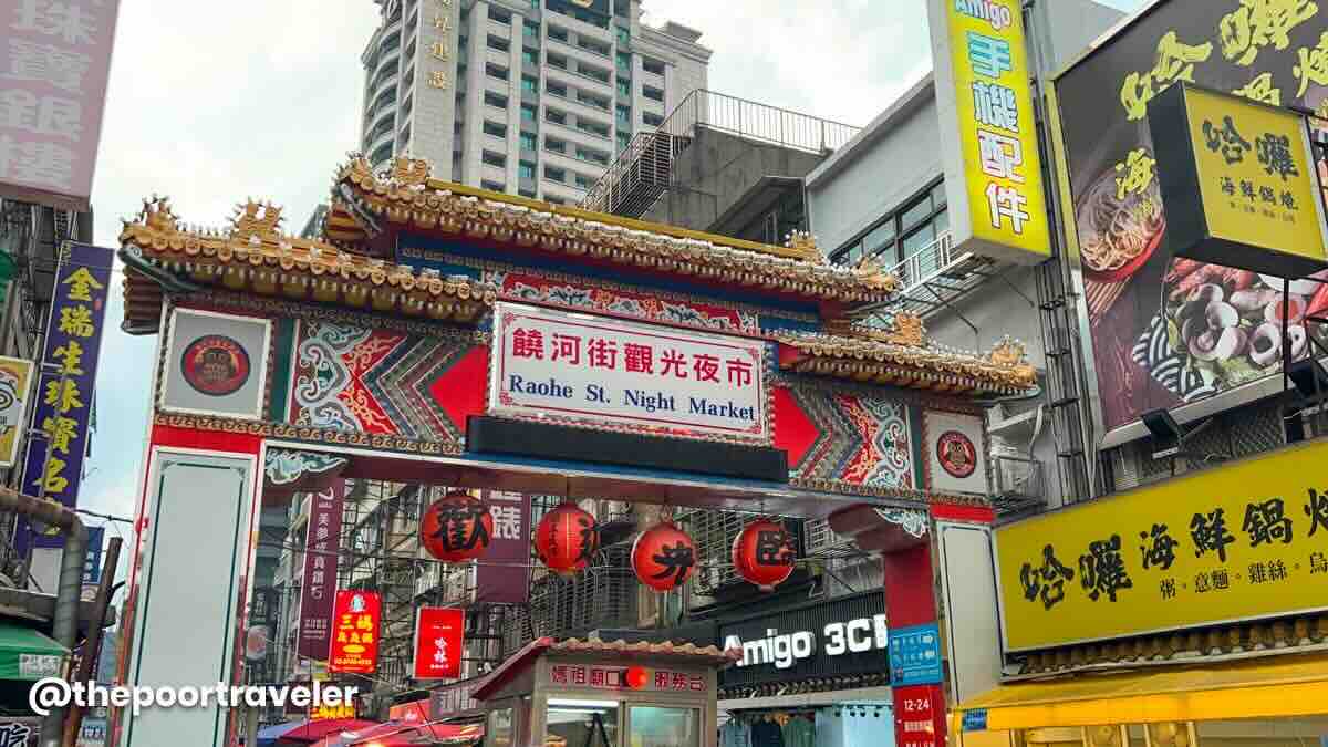 Raohe Night Market Taipei
