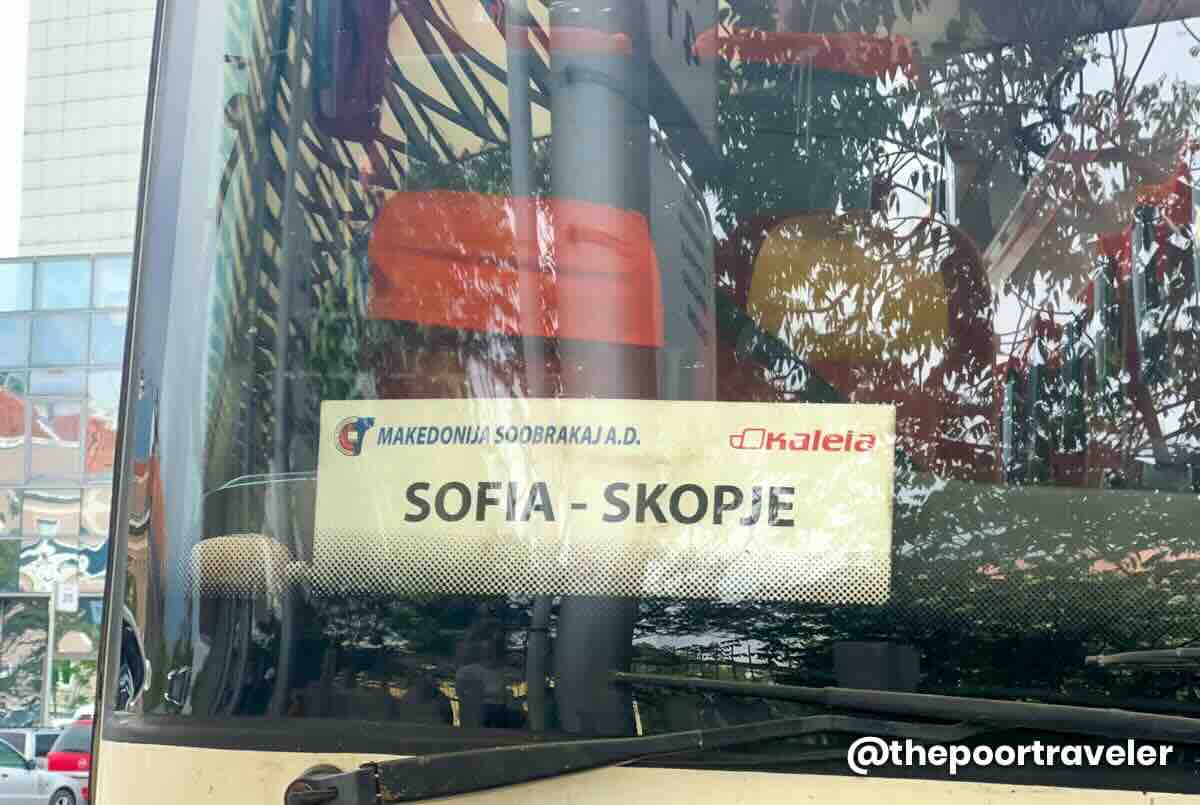 Sofia - Skopje Bus Balkan
