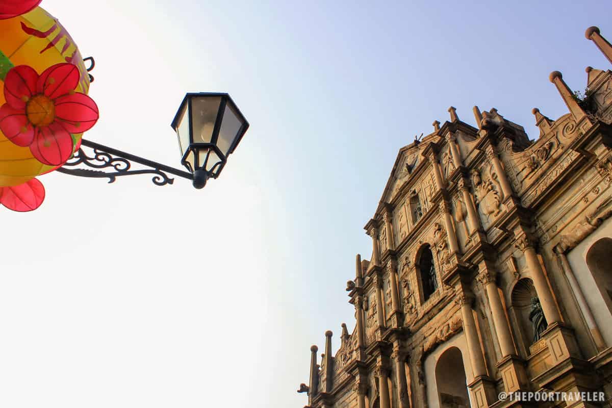 st paul ruins facade macau