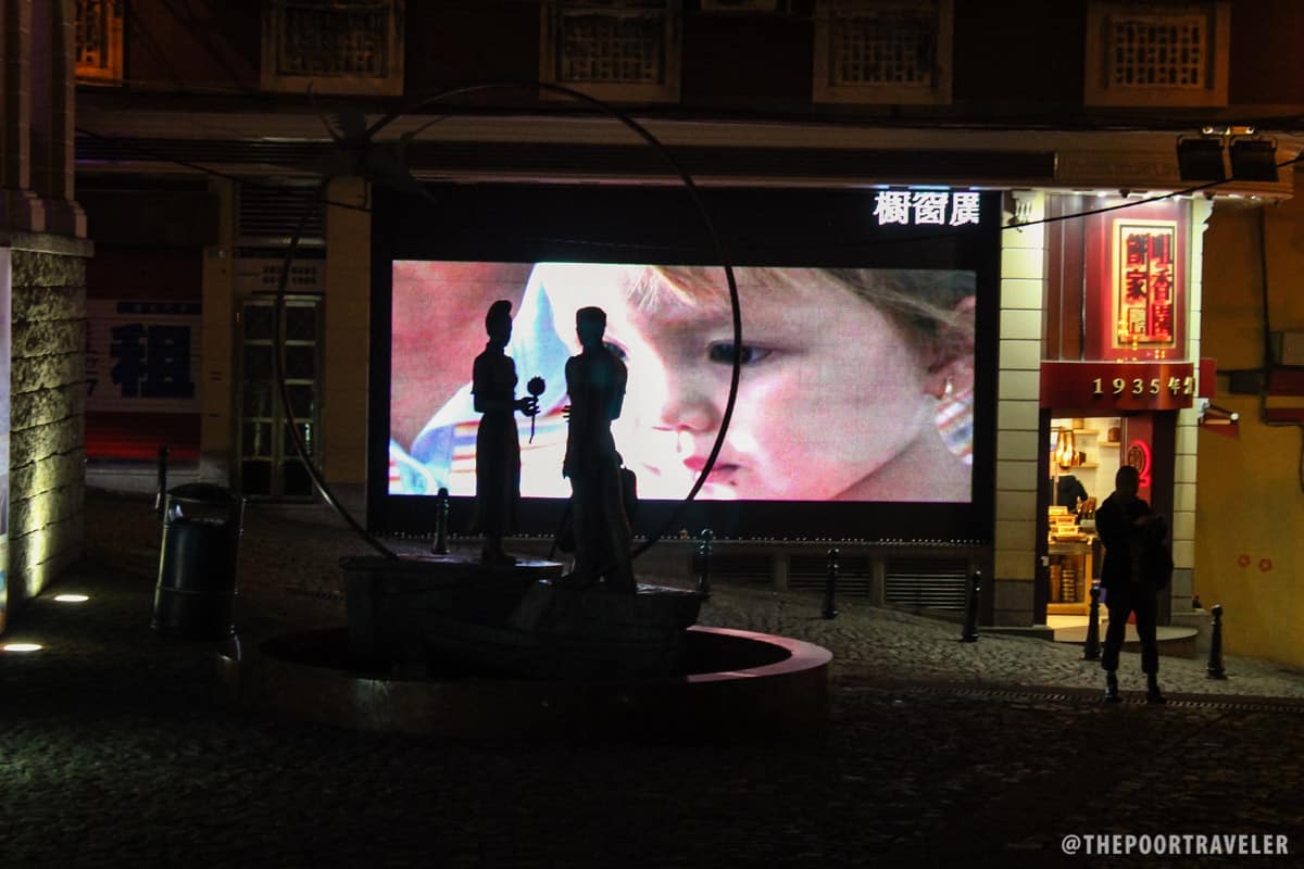 st paul ruins statues lovers macau