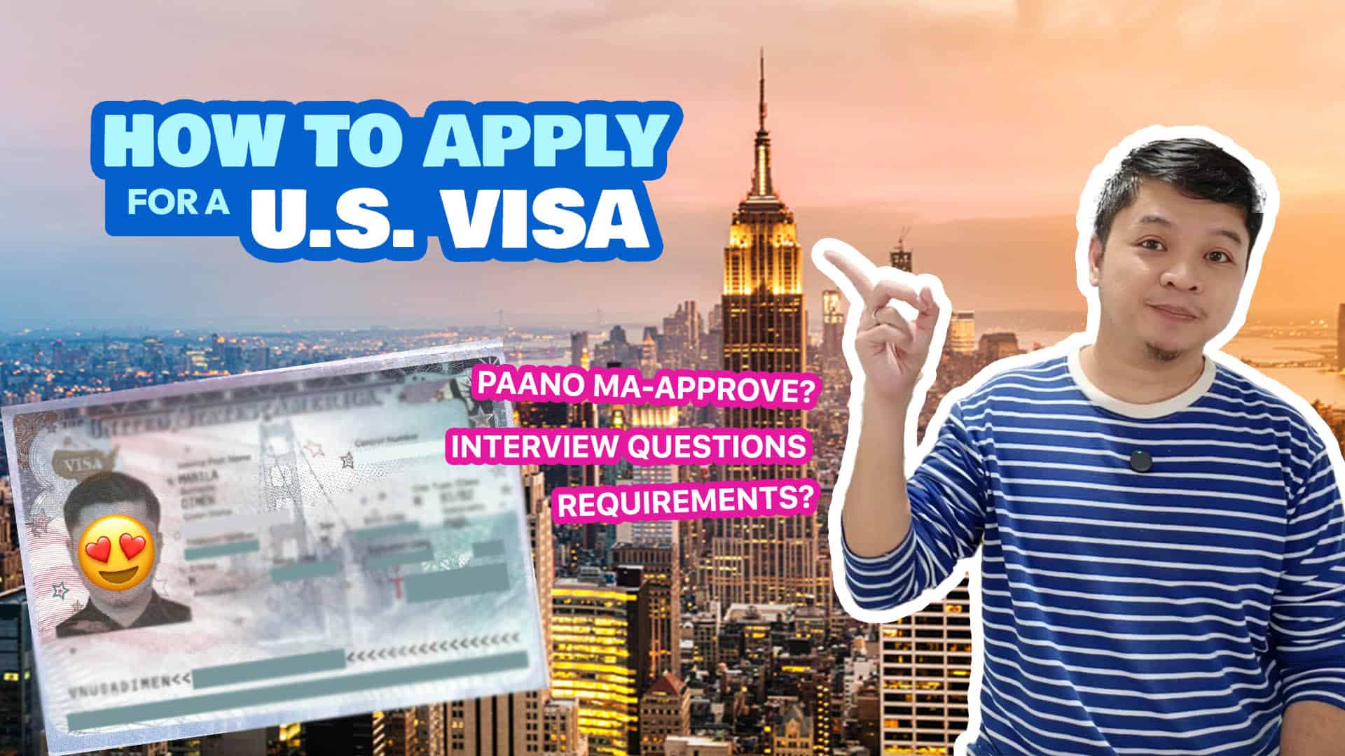 US Visa How to Apply Filipinos